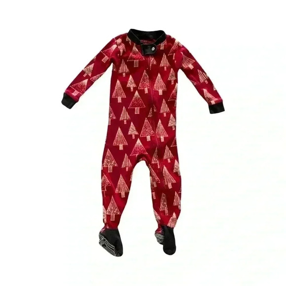 Burt’s Bees Christmas Sleeper 6-9M - Picture 1 of 3